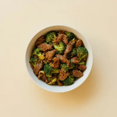 Bœuf sauté au brocoli