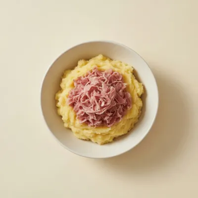 Jambon purée maison
