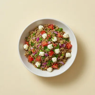 Salade de quinoa à la feta
