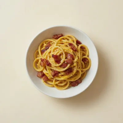 Pâtes à la carbonara