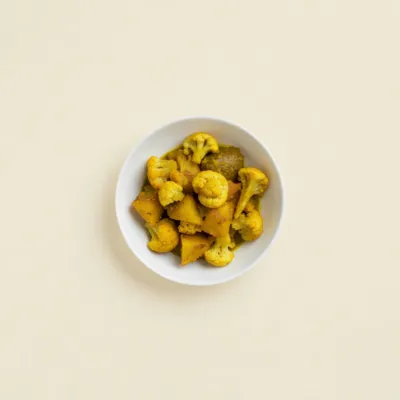 Aloo gobi chou-fleur et pommes de terre