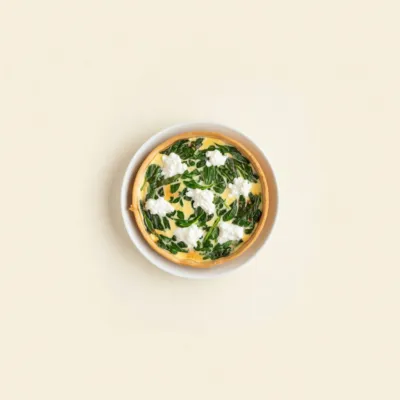 Quiche aux épinards et ricotta