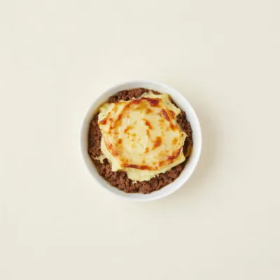 Hachis parmentier de bœuf gratiné