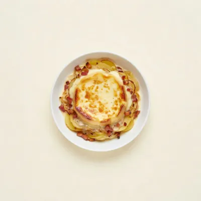 Tartiflette au reblochon et lardons