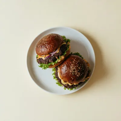Burgers de bœuf maison
