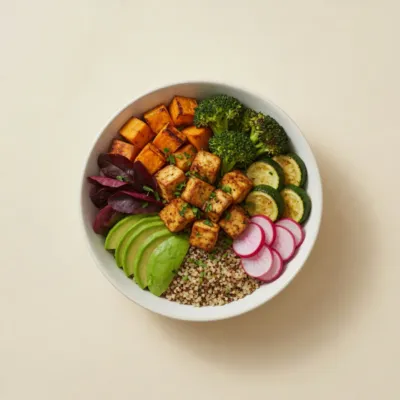 Buddha bowl tofu et quinoa
