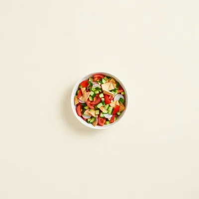 Fattoush aux légumes croquants