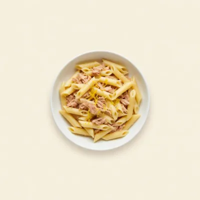 Pâtes rapides thon-citron