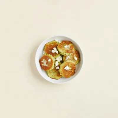 Galettes de courgettes à la feta
