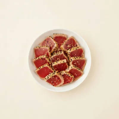 Tataki de thon frais au sésame