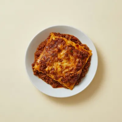 Lasagnes à la bolognaise
