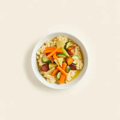 Couscous royal aux légumes