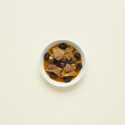 Tajine d'agneau aux pruneaux