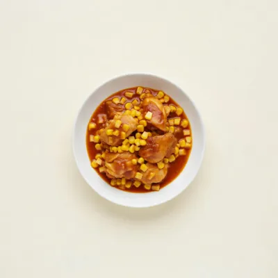 Poulet à la mexicaine mijoté au maïs