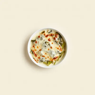 Gratin de blettes à la béchamel