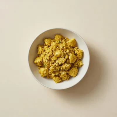Brouillade de tofu