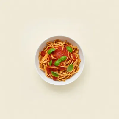 One-pot pasta tomate-basilic