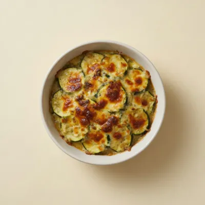 Gratin de courgettes au fromage