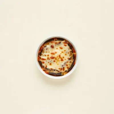 Gratin d'aubergines au parmesan