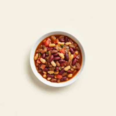 Chili vegan aux trois haricots