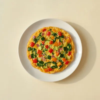 Omelette aux légumes