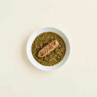 Saucisse-lentilles de l'Auvergne
