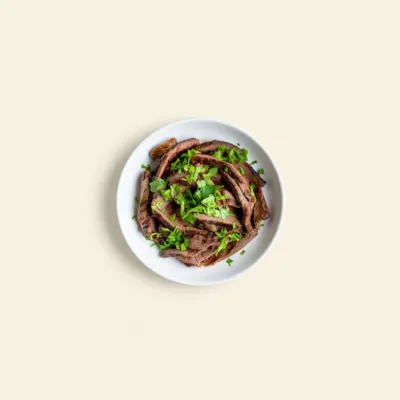 Carne asada grillée à la coriandre